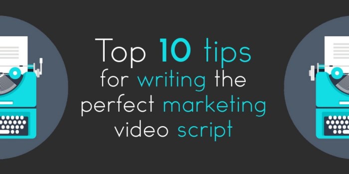 Writing Video Scripts for Marketing