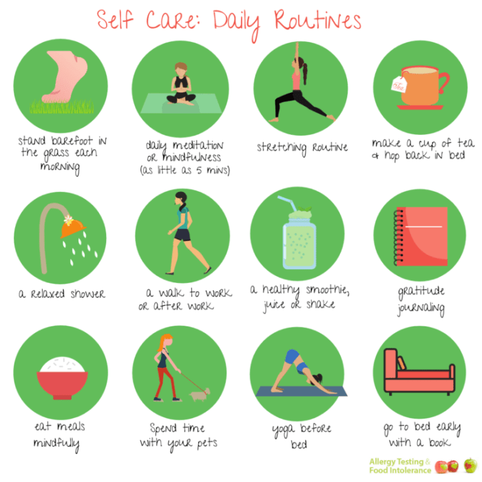 Self-Care Routine Ideas