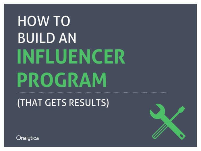 Developing an Influencer Program